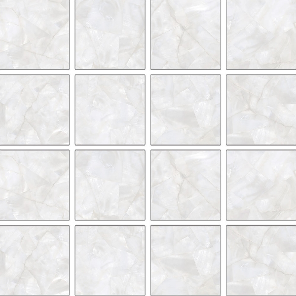 Picture of Tesoro - Mother of Pearl Mosaic Silver