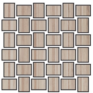 Picture of Tesoro - Oasis Intreccio Mosaic Ivory