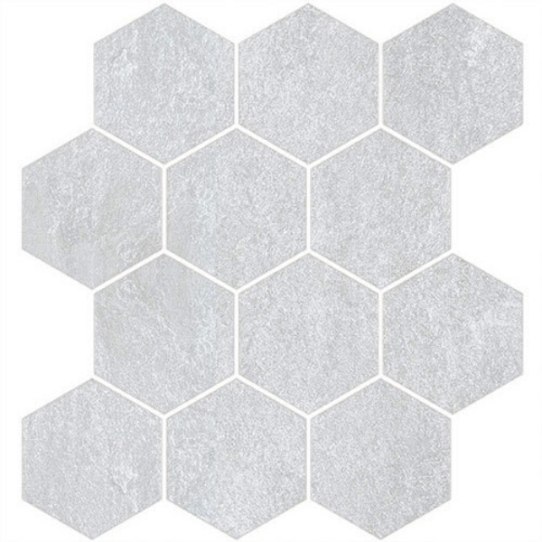 Picture of Tesoro - Titanium Hexagon Mosaic Silver Shadow