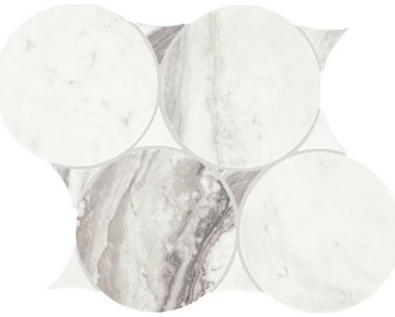 Picture of Daltile - Eclessia Circle Mosaic Volakas