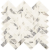 Picture of Daltile - Eclessia Herringbone Mosaic Arabescato Argento