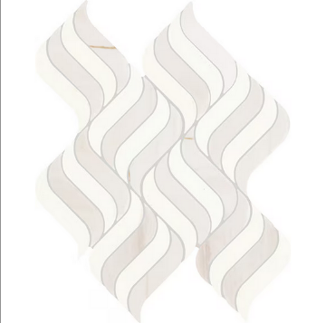 Picture of Daltile - Eclessia Wave Mosaic Pacifica Blend