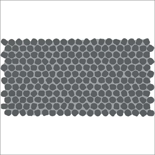 Picture of Daltile - Keystones Organic Penny Rounds Castlerock