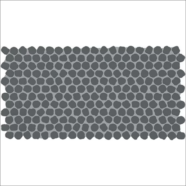 Picture of Daltile - Keystones Organic Penny Rounds Castlerock
