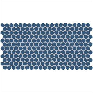 Picture of Daltile - Keystones Organic Penny Rounds Galaxy