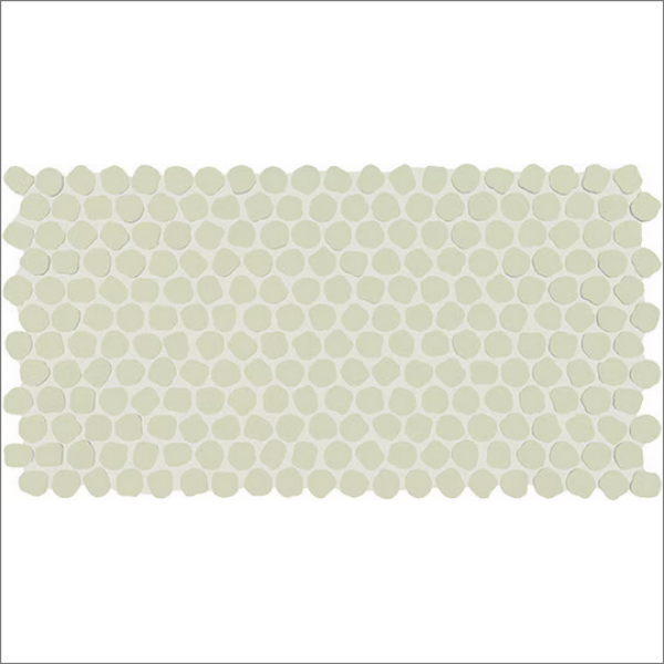 Picture of Daltile - Keystones Organic Penny Rounds Mint Ice