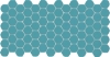 Picture of Daltile - Keystones Organic Hexagon Ocean Blue