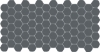 Picture of Daltile - Keystones Organic Hexagon Castlerock
