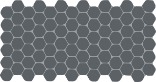 Picture of Daltile - Keystones Organic Hexagon Castlerock
