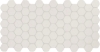 Picture of Daltile - Keystones Organic Hexagon Arctic White