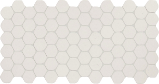 Picture of Daltile - Keystones Organic Hexagon Arctic White