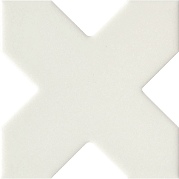 Picture of Emser Tile - Eclissi Star and Cross White Cross