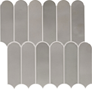 Picture of Daltile - Artefino Vintage Fish Scale Smokey Gray