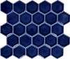 Picture of Daltile - Artefino Jewel Framed Hexagon Sapphire