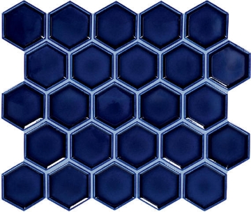Picture of Daltile - Artefino Jewel Framed Hexagon Sapphire