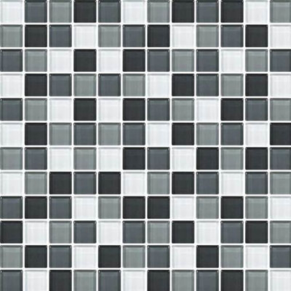 Picture of Daltile - Color Wave Classic Blends Mosaic 1 x 1 Evening Mixer