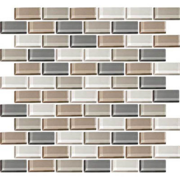 Picture of Daltile - Color Wave Classic Blends Mosaic 1 X 2 Willow Waters