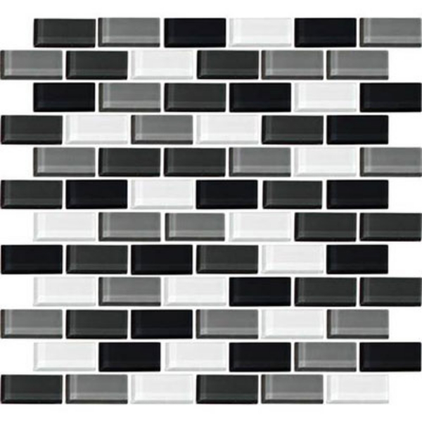 Picture of Daltile - Color Wave Classic Blends Mosaic 1 X 2 Evening Mixer