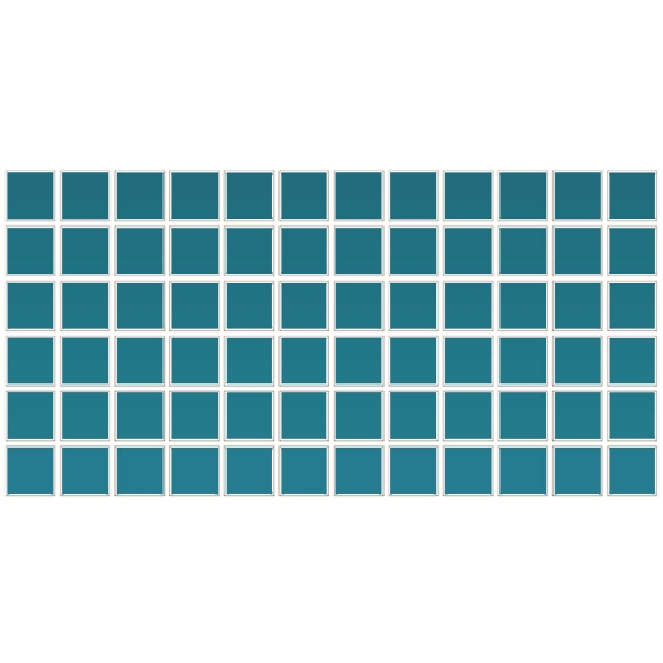 Picture of Daltile - Color Wheel Mosaic Ocean Blue