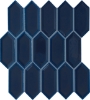 Picture of Daltile - Luminique Picket Mosaic Navy