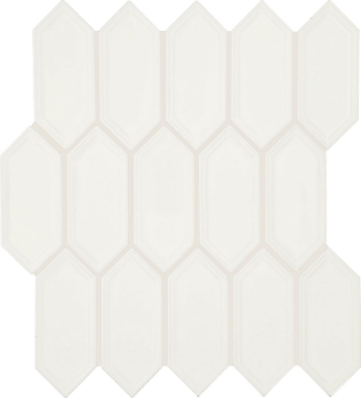 Picture of Daltile - Luminique Picket Mosaic Arctic White
