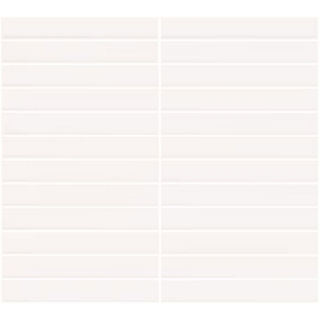 Picture of Daltile - Color Wheel Mosaic Straight Joint 1 x 6 Matte Arctic White