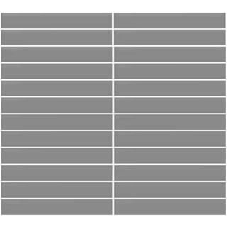 Picture of Daltile - Color Wheel Mosaic Straight Joint 1 x 6 Suede Gray