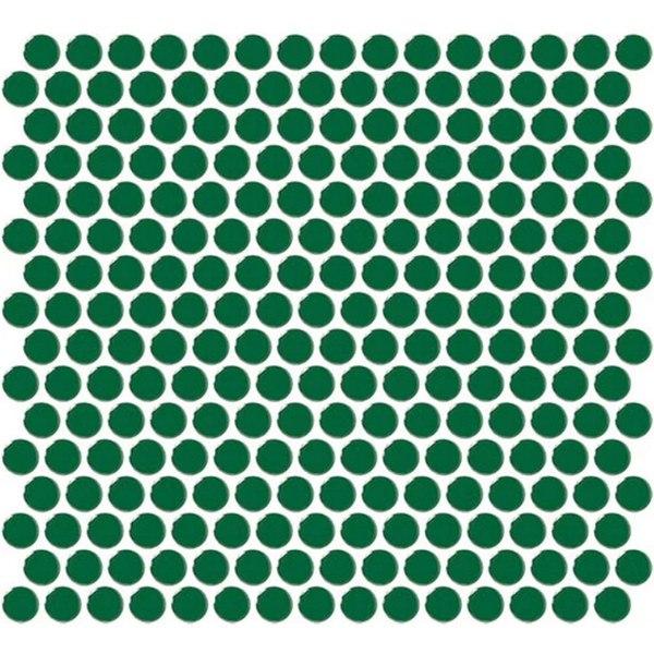Picture of Daltile - Color Wheel Mosaic Penny Round Emerald