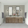 Picture of Daltile - Color Wheel Mosaic Penny Round Matte Architectural Gray