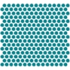 Picture of Daltile - Color Wheel Mosaic Penny Round Ocean Blue