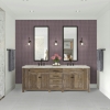 Picture of Daltile - Color Wheel Mosaic Penny Round Plum Crazy