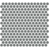 Picture of Daltile - Color Wheel Mosaic Penny Round Suede Gray