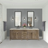 Picture of Daltile - Color Wheel Mosaic Penny Round Suede Gray