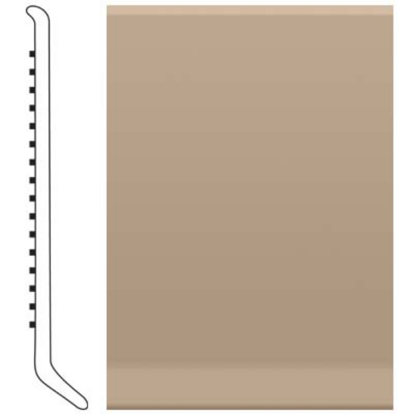 Picture of Roppe - Pinnacle Rubber Wall Base 6 (Cove Base) Camel