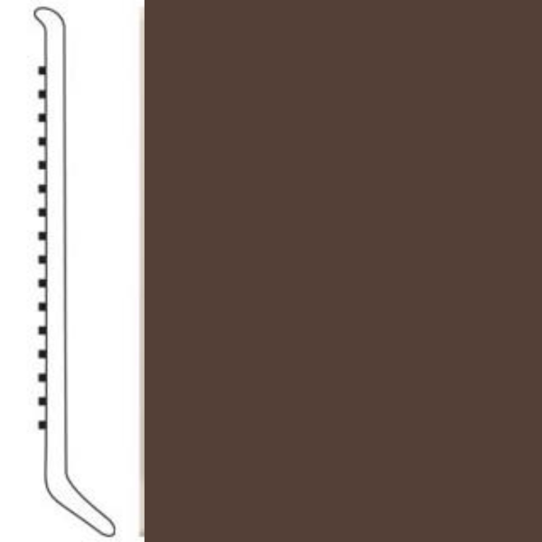 Picture of Roppe - Pinnacle Rubber Wall Base 6 (Cove Base) Espresso