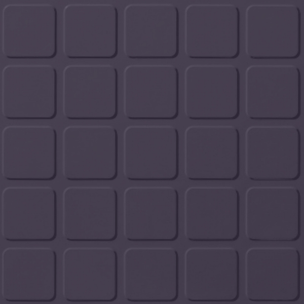 Picture of Roppe - Raised Design - Raised Square Design Aubergine