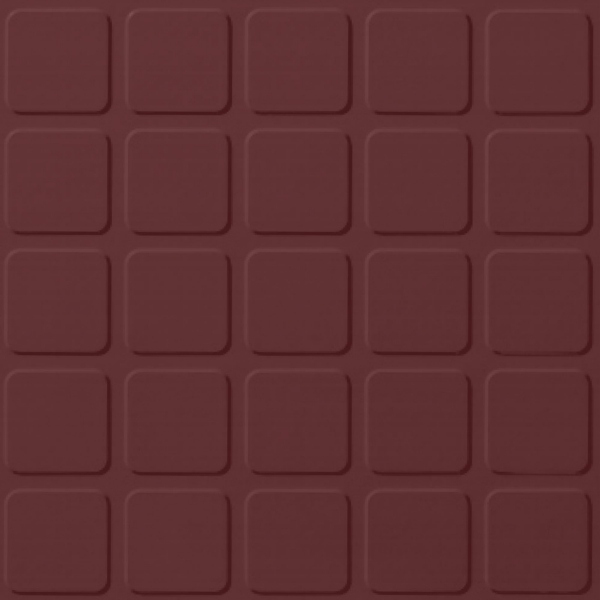 Picture of Roppe - Raised Design - Raised Square Design Cinnabar