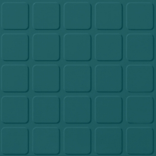 Picture of Roppe - Raised Design - Raised Square Design Peacock