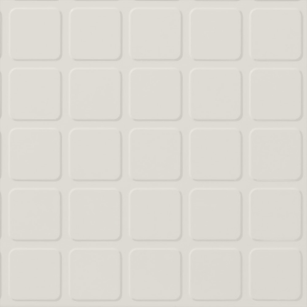 Picture of Roppe - Raised Design - Raised Square Design Snow