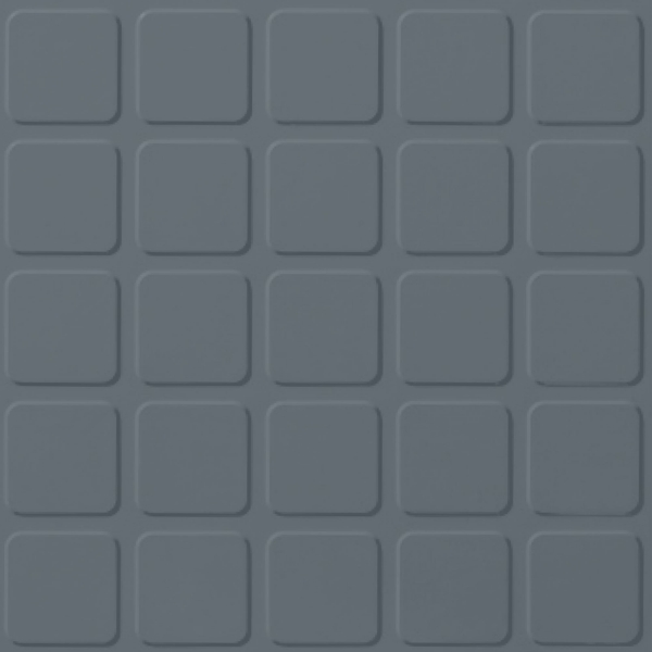 Picture of Roppe - Raised Design - Raised Square Design Steel Blue