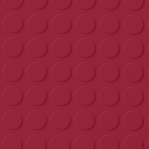 Picture of Roppe - Raised Design - Vantage Raised Circular Design Red