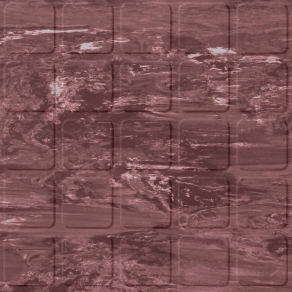 Picture of Roppe - Raised Design Marbleized Raised Square Cinnabar