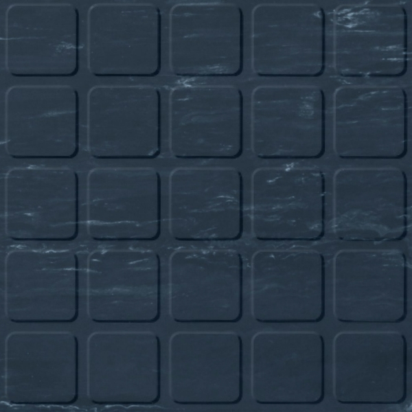 Picture of Roppe - Raised Design Marbleized Raised Square Deep Navy