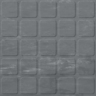 Picture of Roppe - Raised Design Marbleized Raised Square Dark Gray