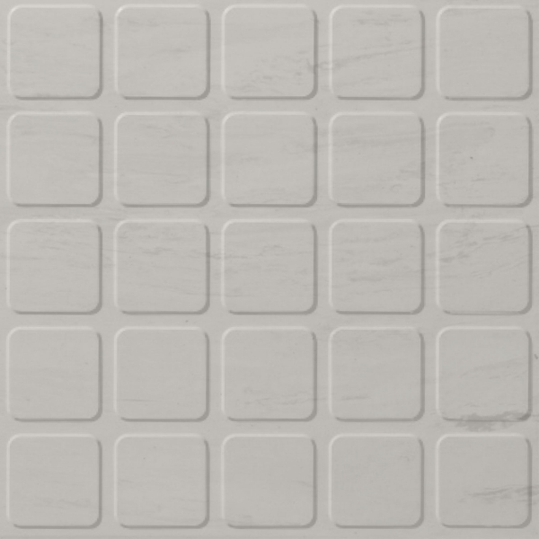 Picture of Roppe - Raised Design Marbleized Raised Square Snow