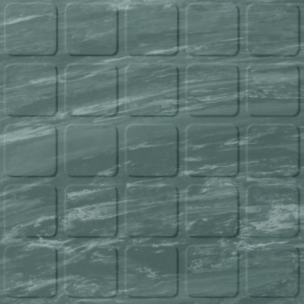 Picture of Roppe - Raised Design Marbleized Raised Square Hunter Green