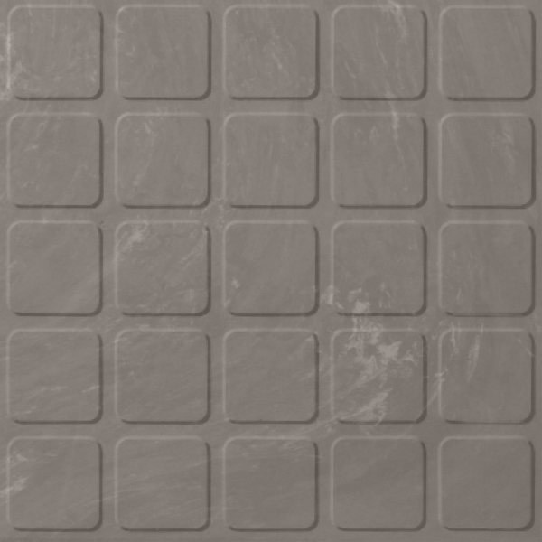 Picture of Roppe - Raised Design Marbleized Raised Square Pewter