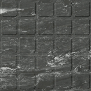 Picture of Roppe - Raised Design Marbleized Raised Square Black Brown