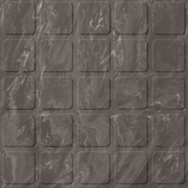 Picture of Roppe - Raised Design Marbleized Raised Square Burnt Umber