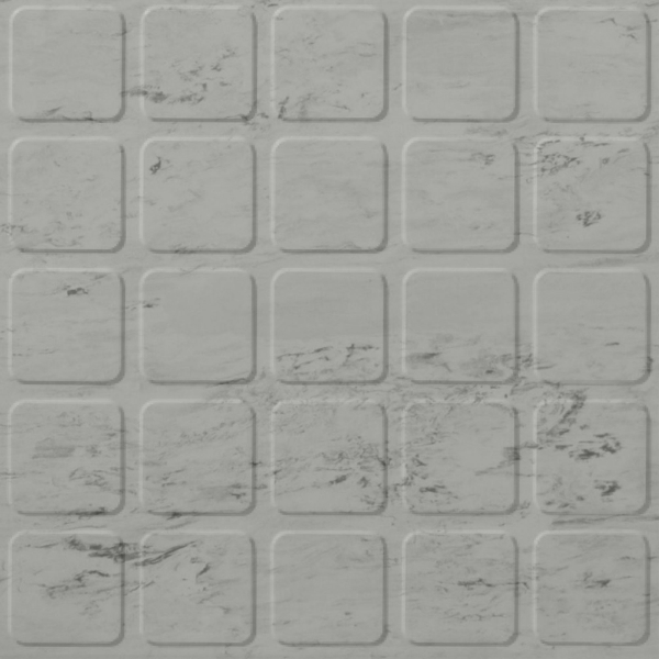 Picture of Roppe - Raised Design Marbleized Raised Square Iceberg